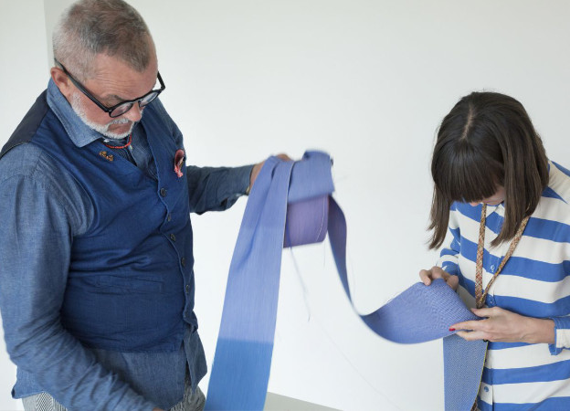 Kvadrat Stoffe Design Auswahl Materialien