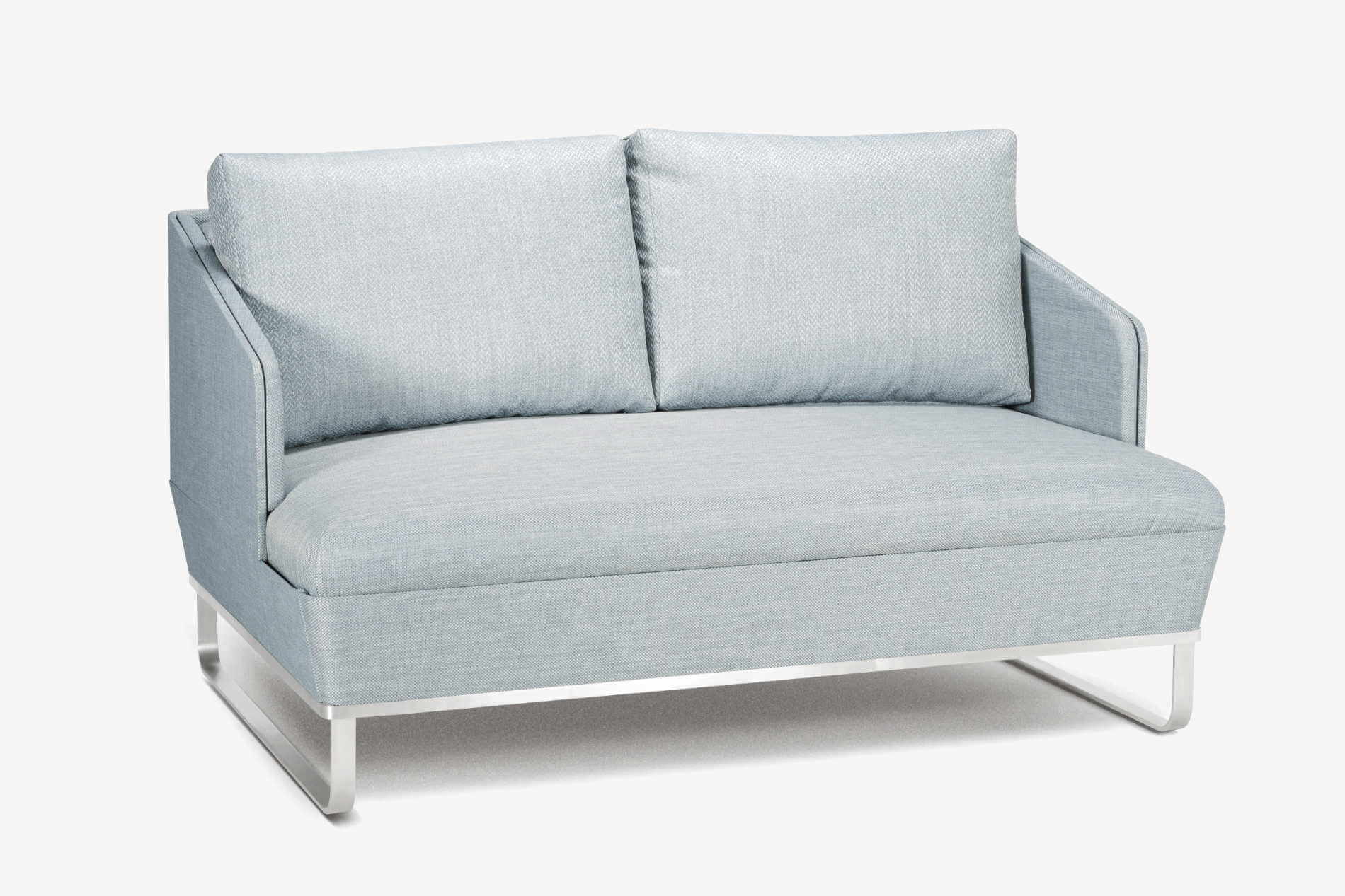 Duetto Deluxe Schlafsofa von Swiss Plus von drei Rückenkissen. Duetto Deluxe Schlafsofa Swiss Plus Polsterkissen Daunenkissen